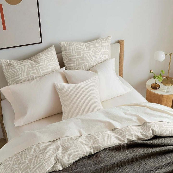 Topfinel 4 Packs Cream White Decorative Throw Pillow Covers 20x20 Inch for Living Room Couch Bed Sofa, Boho Western Farmhouse Home Decor, Soft Plush Corduroy Cute Square Beige Cushion Case 50x50 cm - Just Closeouts Canada Inc.