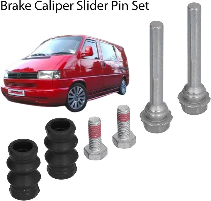 Rear brake caliper slider pin kit for Transporter T4, view 4