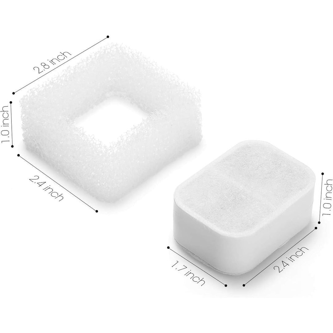 Tritone & Fiumi Fountain Filters – 8 Carbon + 4 Foam - Just Closeouts Canada Inc.