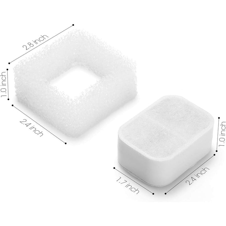 Tritone & Fiumi Fountain Filters – 8 Carbon + 4 Foam - Just Closeouts Canada Inc.