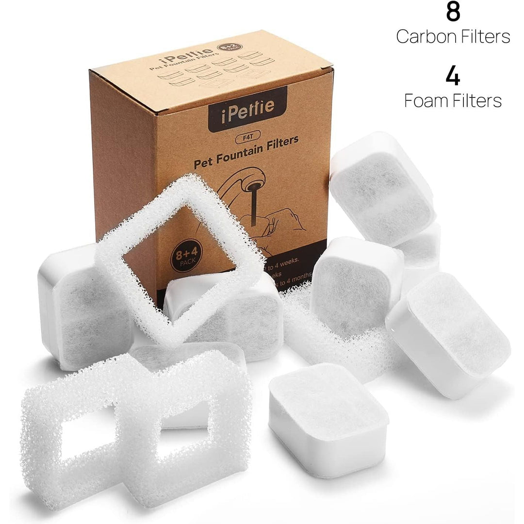 Tritone & Fiumi Fountain Filters – 8 Carbon + 4 Foam - Just Closeouts Canada Inc.