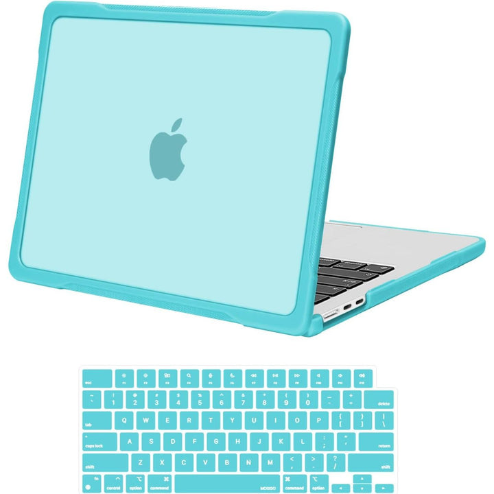 Turquoise TPU-Bumper Case and Keyboard Cover for 13.6-Inch Air - Just Closeouts Canada Inc.