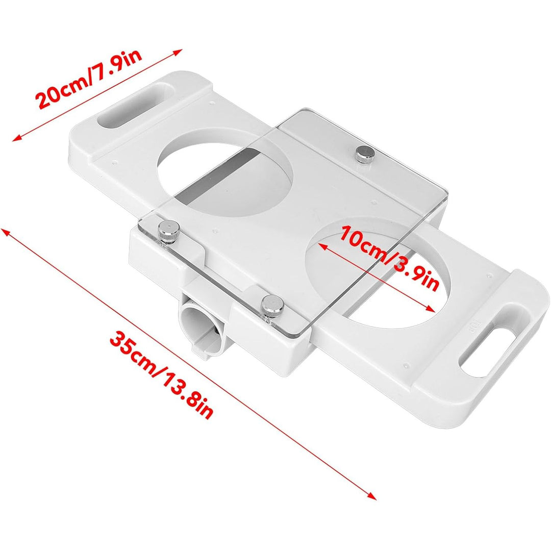 Two-Cavity ABS Hamburger Patty Maker - Just Closeouts Canada Inc.X004W8J07L