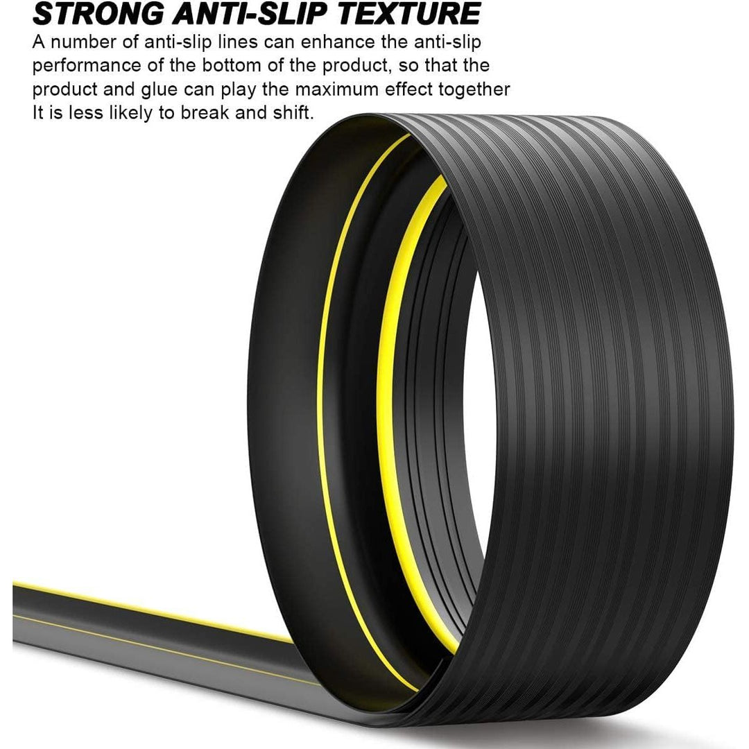 Universal Garage Door Threshold Seal Strip 10FT, Bottom Weather Stripping Replacement Rubber Waterproof - Just Closeouts Canada Inc.