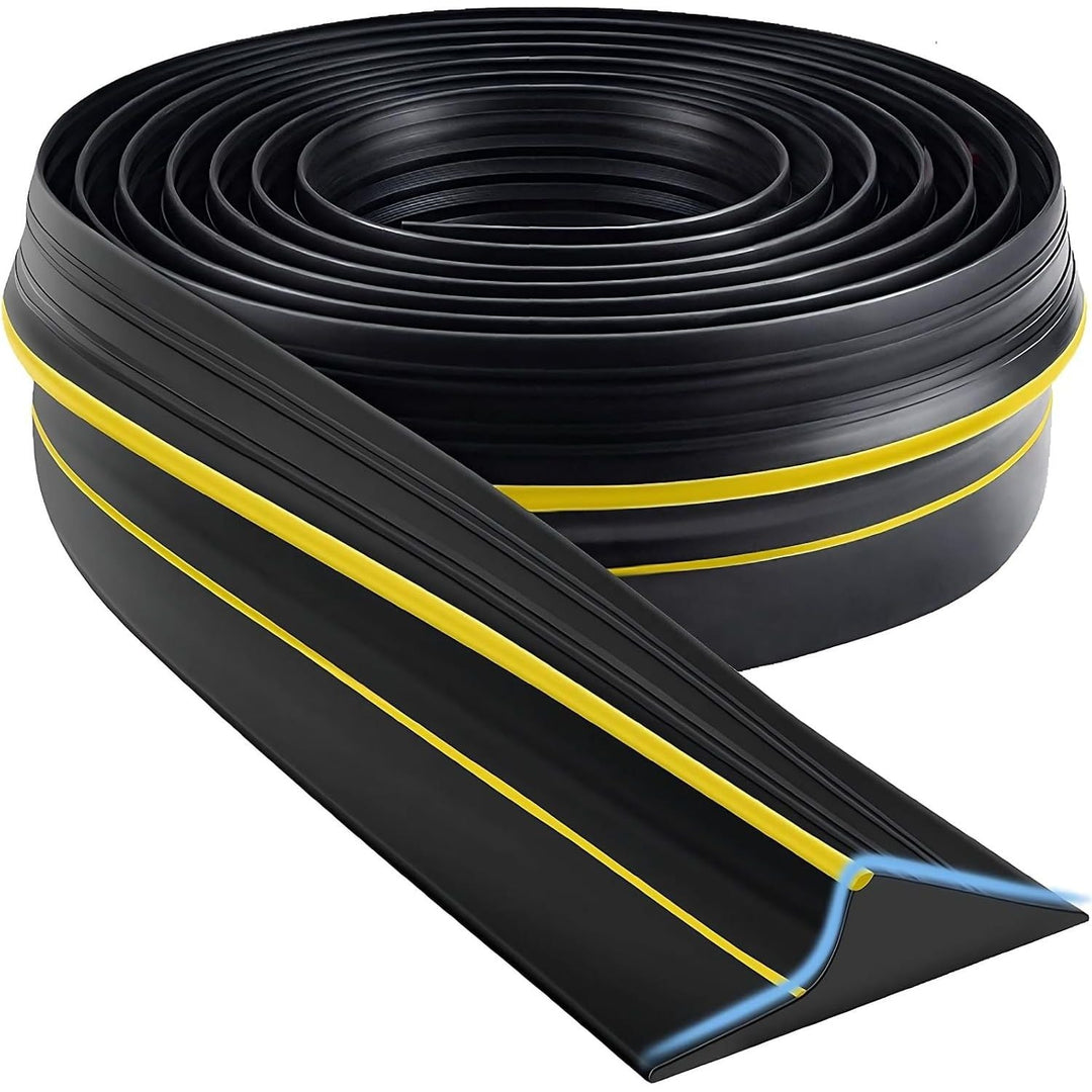 Universal Garage Door Threshold Seal Strip 10FT, Bottom Weather Stripping Replacement Rubber Waterproof - Just Closeouts Canada Inc.