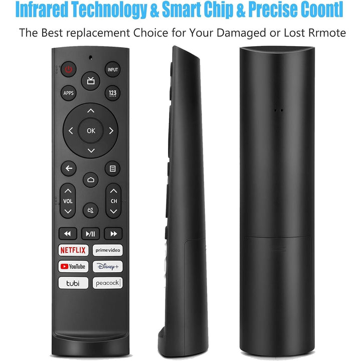 Universal Remote Control ERF3A90 for All Hisense TV Remote, Replacement Control for Hisense Android/Laser/VIDAA TVs, UHD 4K ULED Google TVs - Just Closeouts Canada Inc.