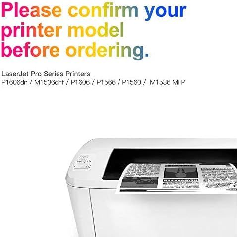 Uniwork Compatible Toner Cartridge Replacement for HP 78A CE278A use for Laserjet Pro P1606dn, M1536dnf, P1566, P1560, P1606, M1536 Printer (2 Black) - Just Closeouts Canada Inc.