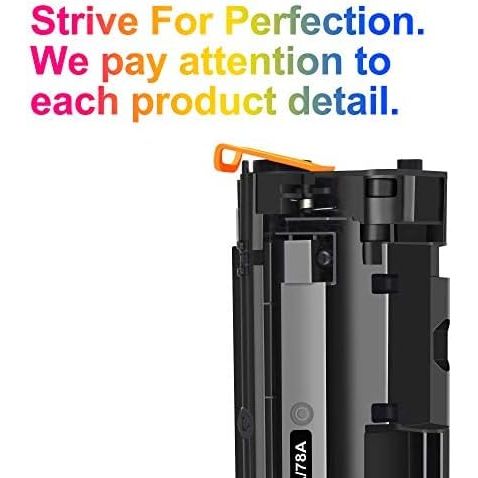 Uniwork Compatible Toner Cartridge Replacement for HP 78A CE278A use for Laserjet Pro P1606dn, M1536dnf, P1566, P1560, P1606, M1536 Printer (2 Black) - Just Closeouts Canada Inc.