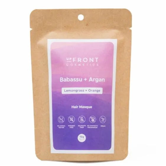 Upfront Cosmetics Babassu + Argan Hair Masque, 15g - Just Closeouts Canada Inc.811075000464