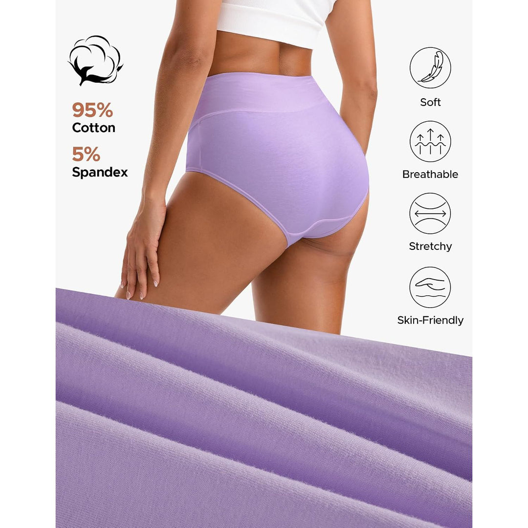 INNERSY women's underwear, Style 1, 3XL – Cotton-stretch fabric detail