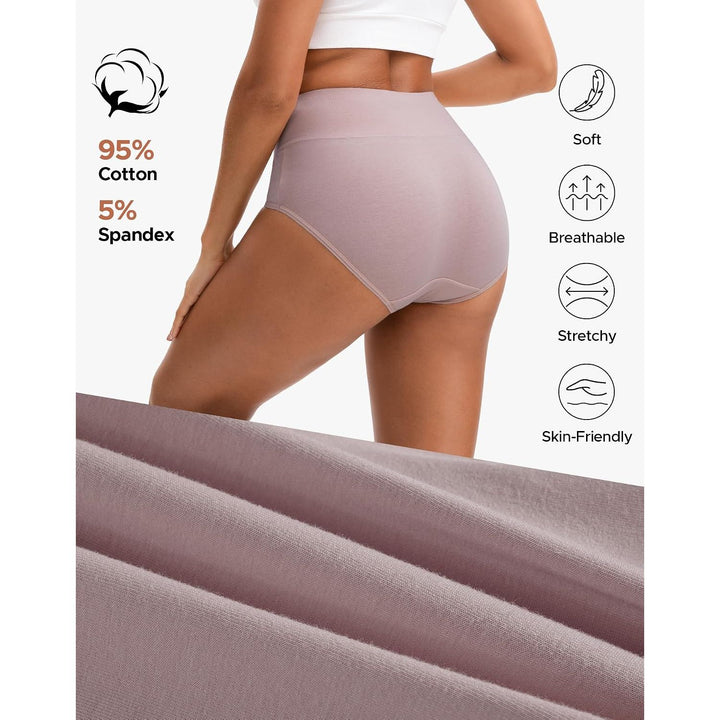 INNERSY women's underwear, Light Mist, XXL – Cotton-stretch fabric detail