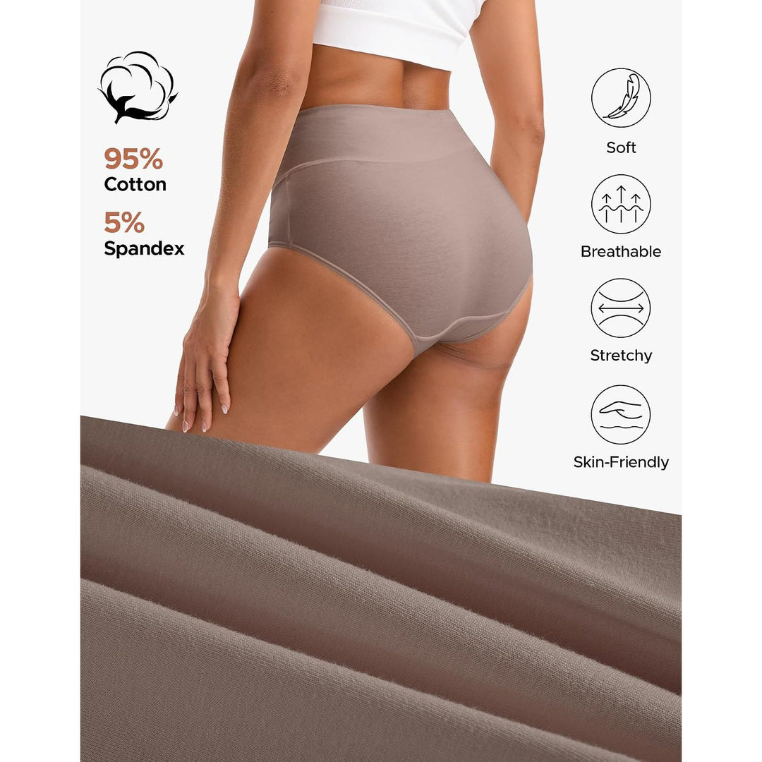 INNERSY women's underwear, Style 8, XL – Cotton-stretch fabric detail