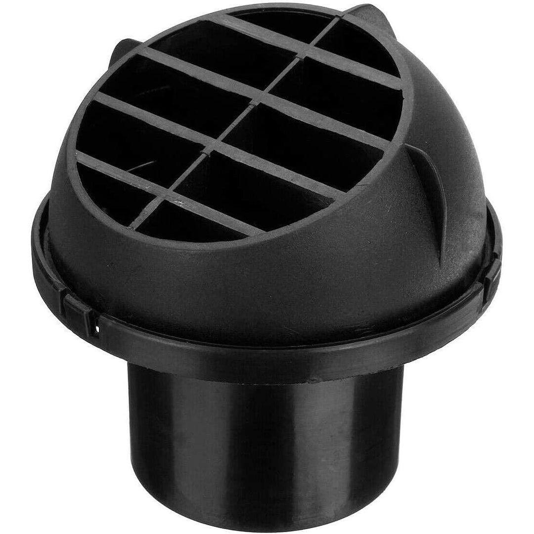 Round warm air outlet vent
