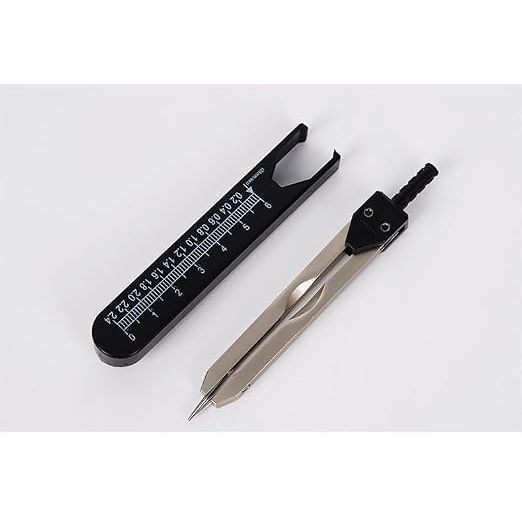 Black ECG caliper angled view with cover