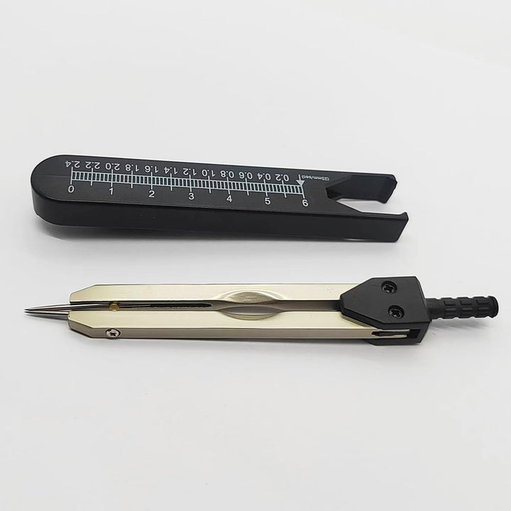 ECG caliper stainless steel points and ruler cover