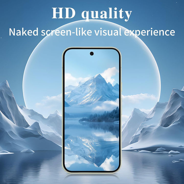 Clear screen protector display illustration