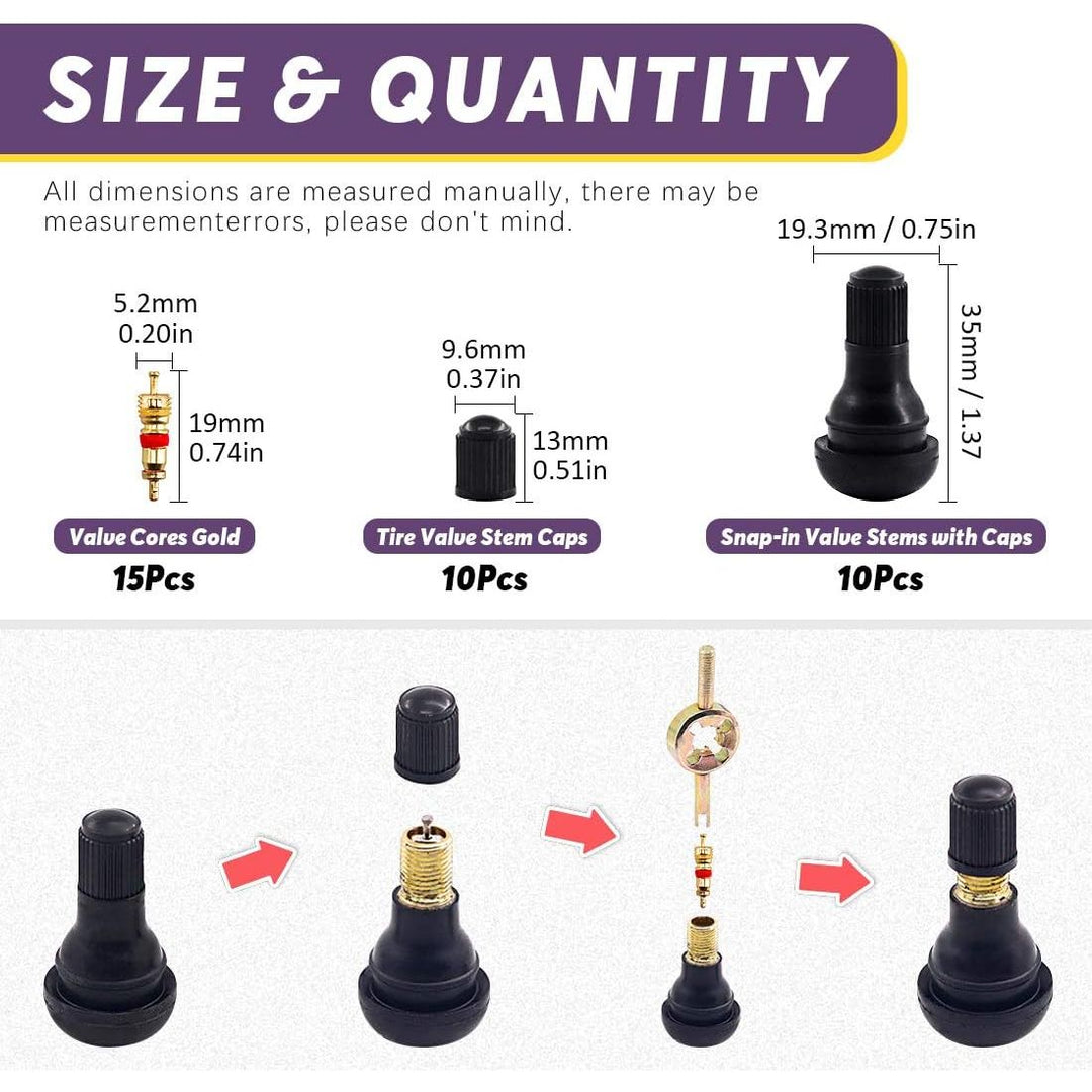 Swpeet valve stem and core tools