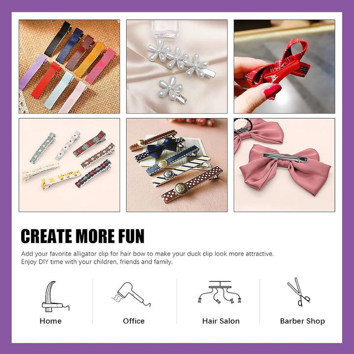 Hair styling clips application