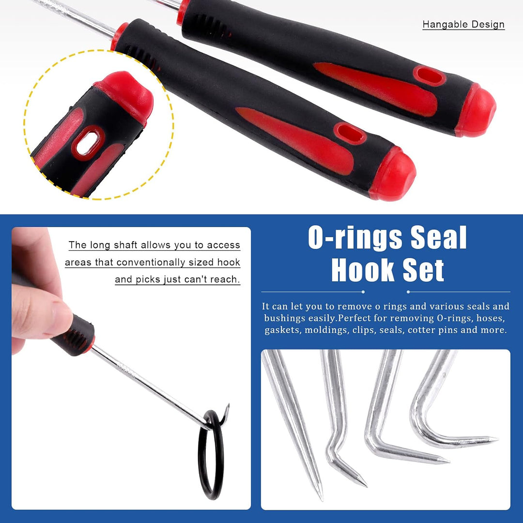 Metric and SAE O-ring assortment with picks
