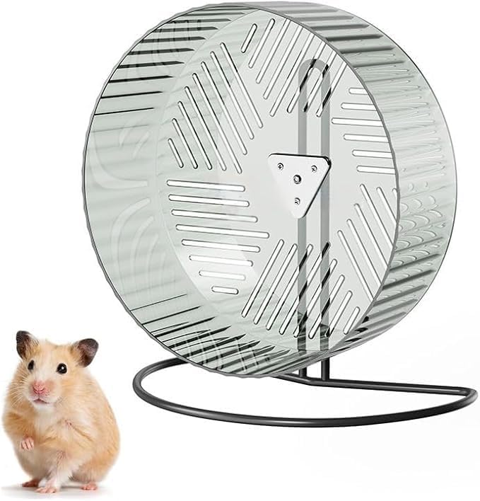 Blackish green 10 inch small pet exercise wheel