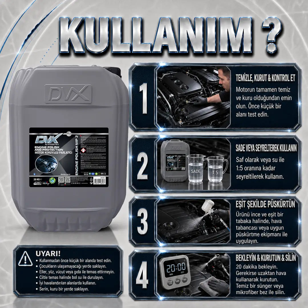 DVX7102 DVX | Mp2 Motor Koruyucu ve Parlatıcı ( 20kg )