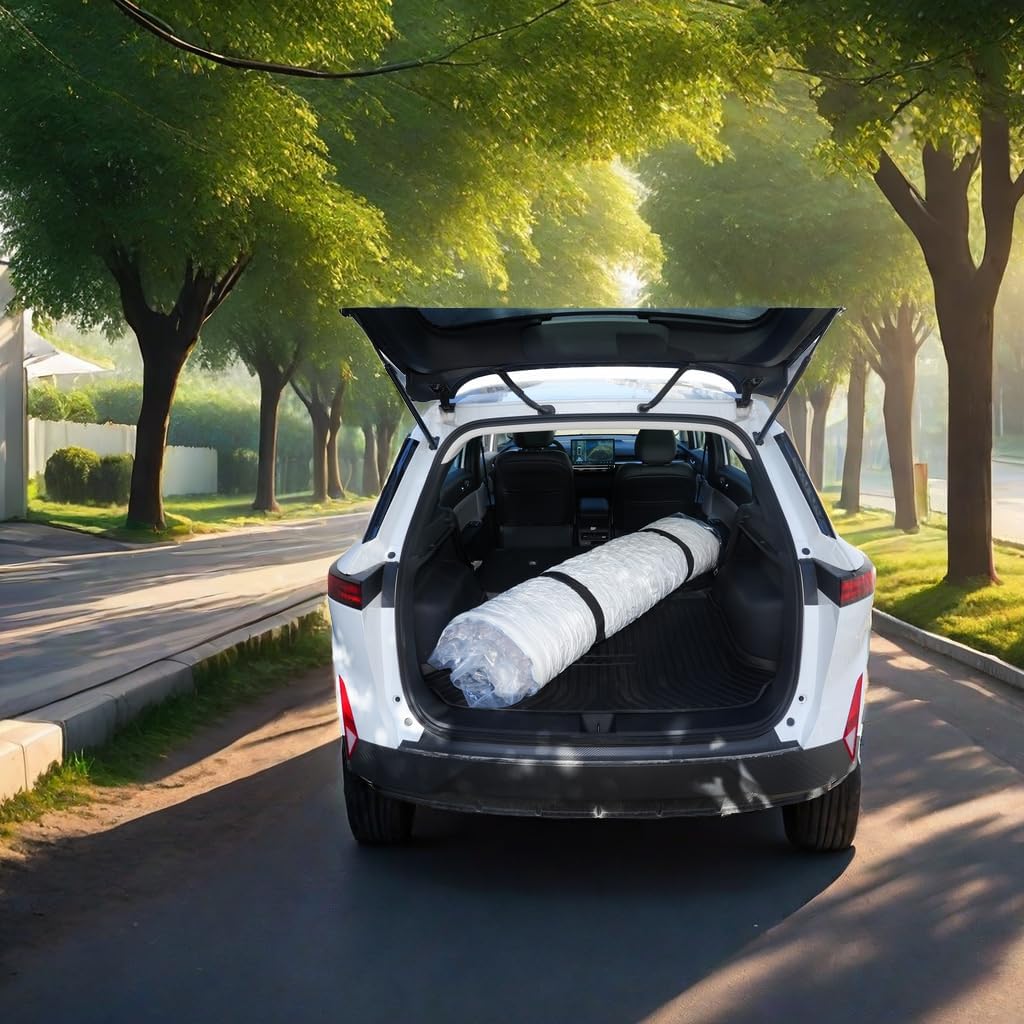 Vacuum Mattress Bag for moving, Vacuum Sealed Bags for Mattress Storage, Mattress Compression Bag for Easy Moving&Storage, Foam and Latex Mattress Vacuum Bag with Straps(QUEEN/FULL) - Just Closeouts Canada Inc.