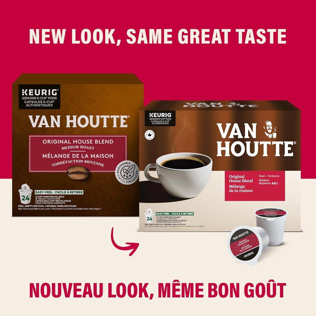 Van Houtte Medium Roast Hazelnut Flavoured K - Cup Coffee Pods, Brew Over Ice, 10 Count - Just Closeouts Canada Inc.062151517738