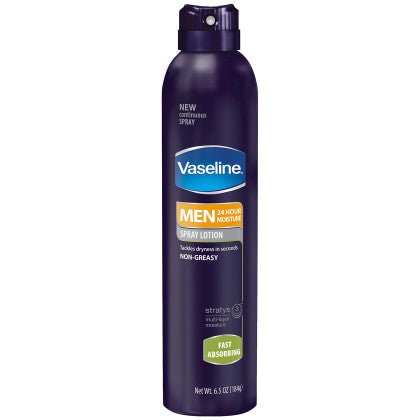 Vaseline Men Fast Cooling Spray Lotion for Men, 184g - Just Closeouts Canada Inc.305210327566
