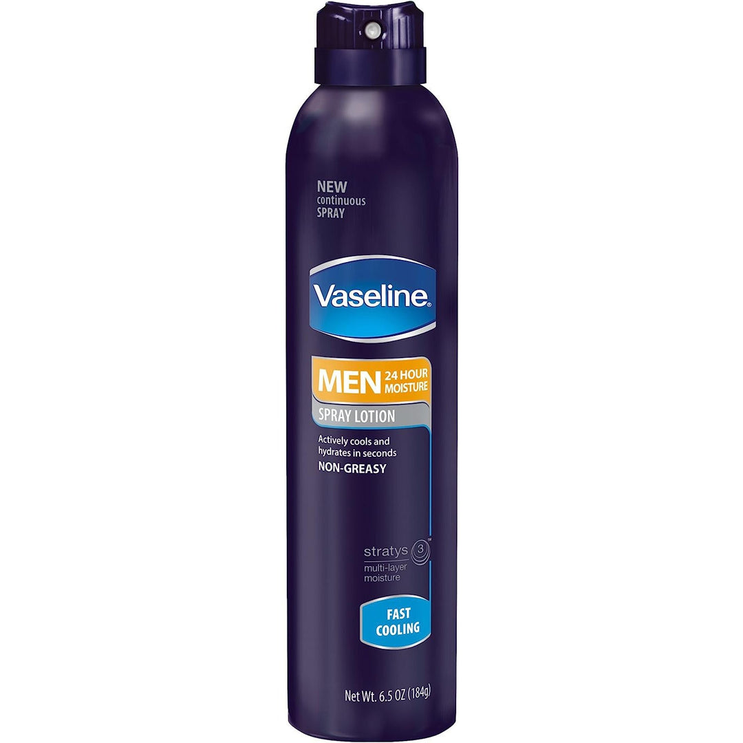 Vaseline Men Fast Cooling Spray Lotion for Men, 184g - Just Closeouts Canada Inc.305210327566
