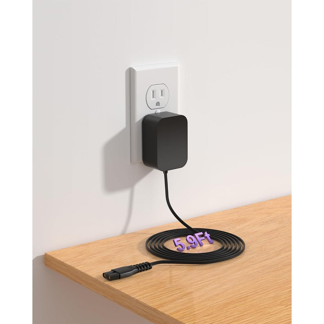 VHBW for Bissell Pet Hair Eraser Charger, Charging Power Cord Compatible with Bissell 2390 2390A 23903 2284W 2284 14.4V Lithium Ion Hand Vacuum Power Cord - Just Closeouts Canada Inc.