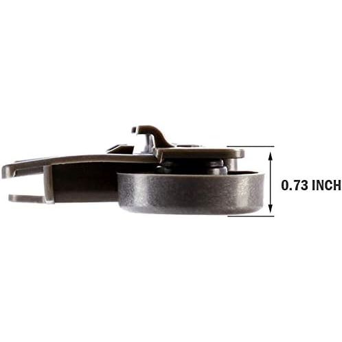 W10195416 (pack of 4) UPGRADED Dishwasher Lower Wheels for kitchenaid, whirlpool, Kenmore elite, maytag Dishwasher Parts Lower Rack, W/1.59 Inch Wheels Replace AP5983730, W10195416V, PS11722152 - Just Closeouts Canada Inc.