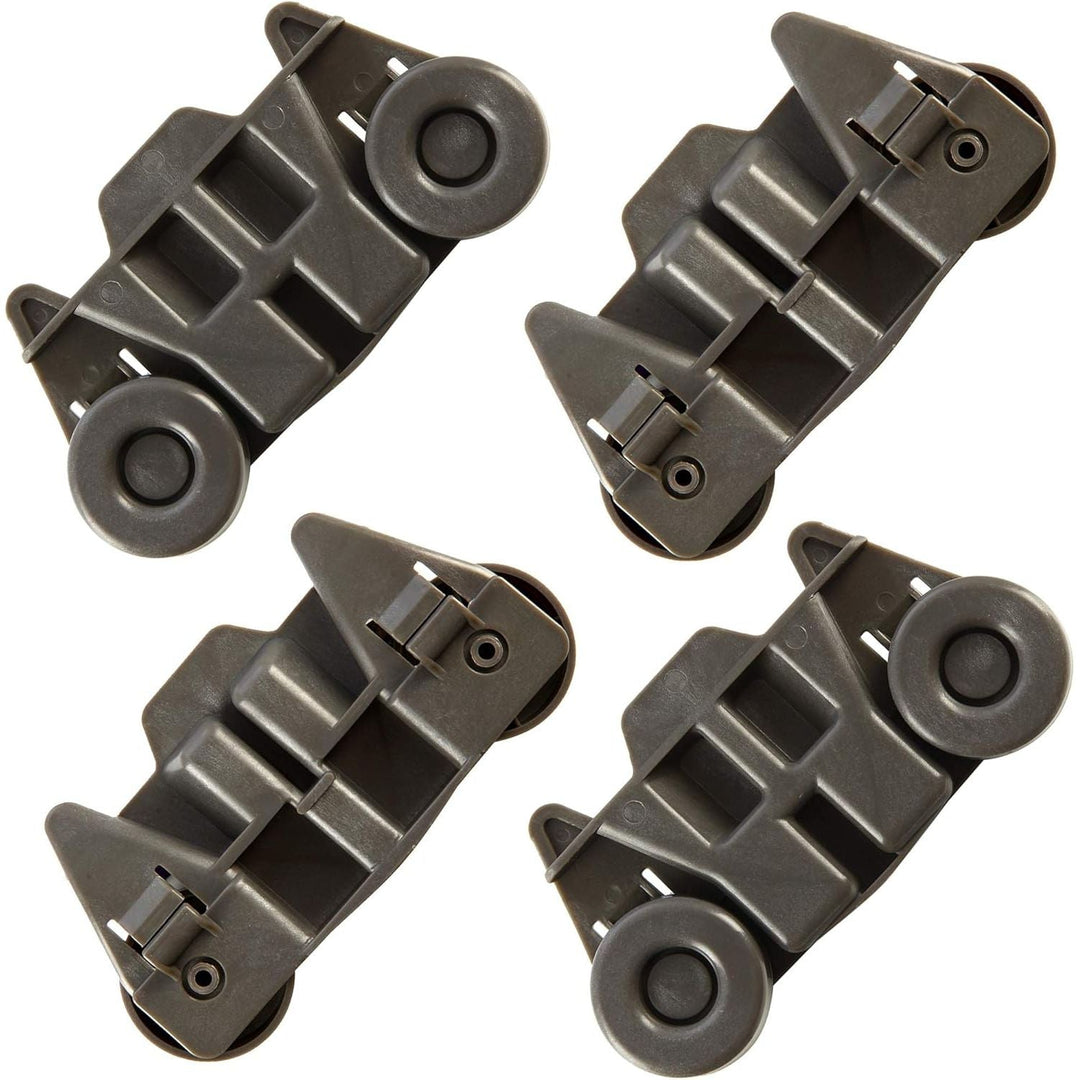 W10195416 (pack of 4) UPGRADED Dishwasher Lower Wheels for kitchenaid, whirlpool, Kenmore elite, maytag Dishwasher Parts Lower Rack, W/1.59 Inch Wheels Replace AP5983730, W10195416V, PS11722152 - Just Closeouts Canada Inc.
