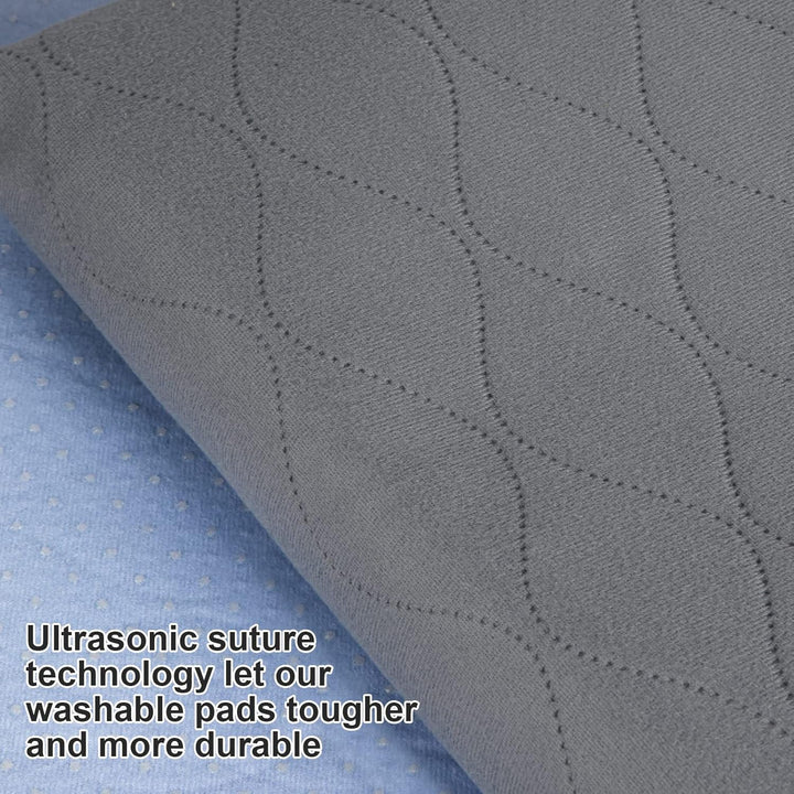 Washable Pee Pads for Dogs - 2 Pack Dog Pee Pads Extra Large Absorbent Reusable Washable Puppy Pee Pads Dog Non - Slip Whelping Training Pads for Dogs - Just Closeouts Canada Inc.X003B8JURX