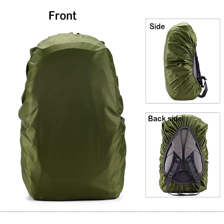 Waterproof Backpack Rain Covers, Black & Olive, 2-Pack - Just Closeouts Canada Inc.X004UQQ2CV