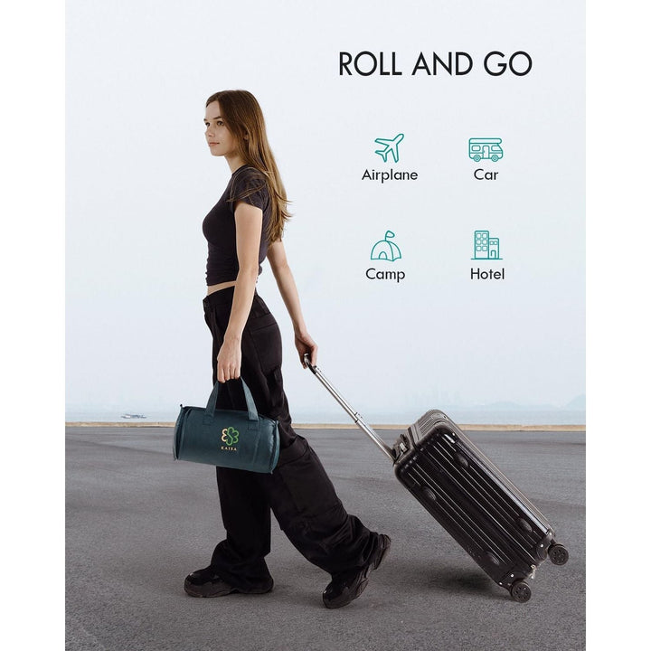 Weighted Lap Blanket 7 lbs 41" x 53", Small Weighted Blanket for Adults, Cozy Luxury Crystal Velvet Weighted Blanket for Relaxation, All - Season Blanket, Machine Washable, Green - Just Closeouts Canada Inc.