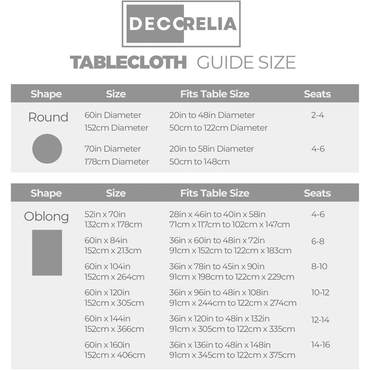White Floral Table Cloths Rectangular 60 x 84 Inch (6-8 Seats), Waterproof Decorative Washable Reuseable Tablecloth Covers for Dining Kitchen Buffet Table, Wedding Indoor Outdoor Party - Just Closeouts Canada Inc.X004O46QG1