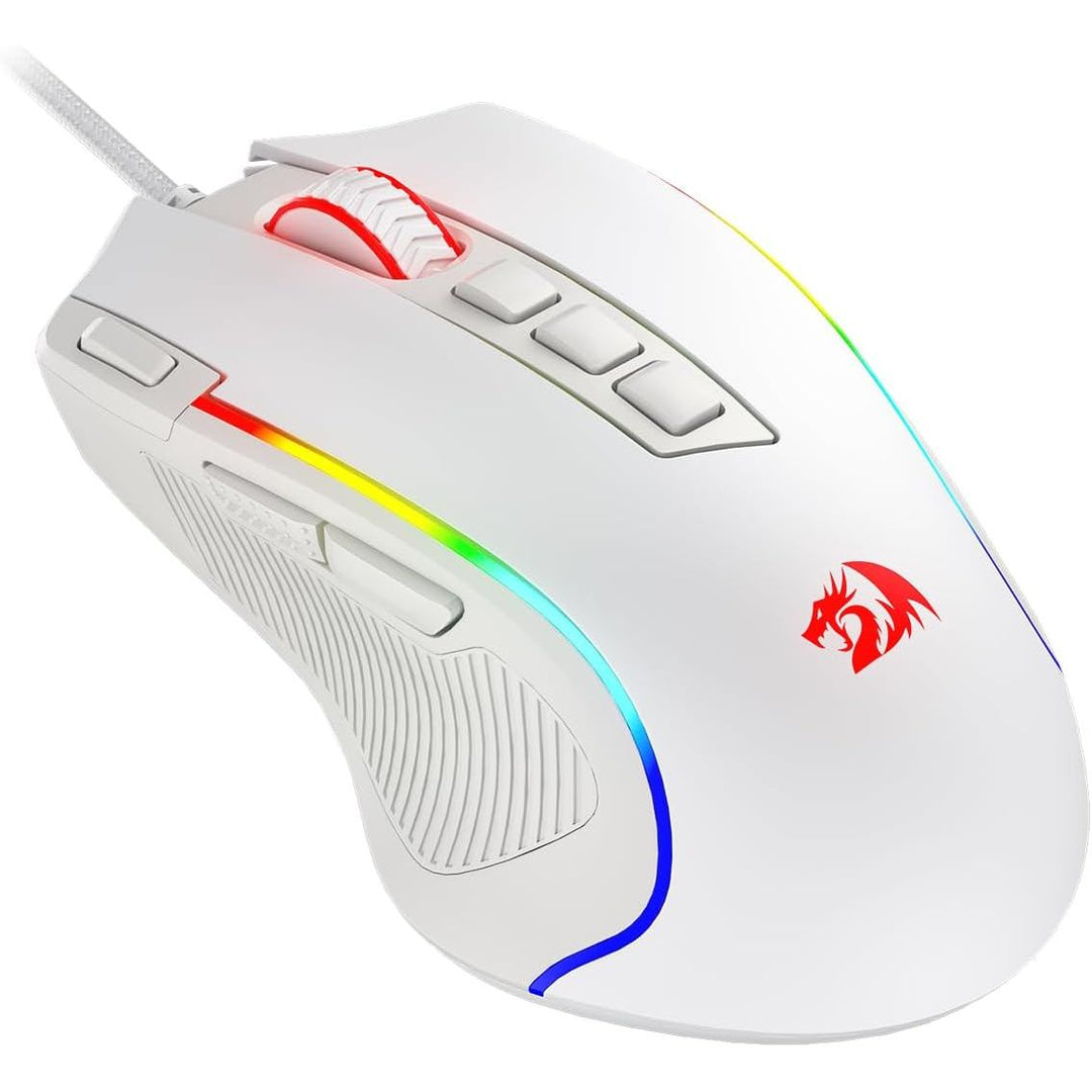 White M612 Wired RGB Gaming Mouse – 8000 DPI, 11 Programmable Buttons - Just Closeouts Canada Inc.