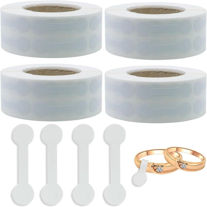 White Self-Adhesive Jewellery Price Labels, 4 Rolls, 2,000 Tags - Just Closeouts Canada Inc.X004HHBC55