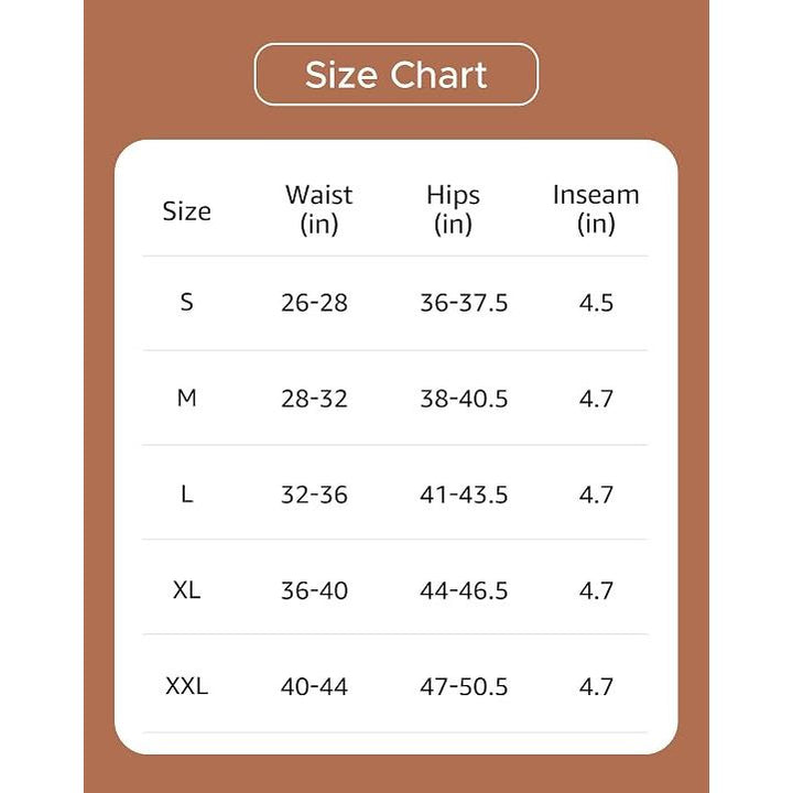 Women's Anti Chafing Boxer Briefs Cotton Boyshorts Workout Underwear Under Dresses Shorts 3-Pack XL - Just Closeouts Canada Inc.X0042GGW0B