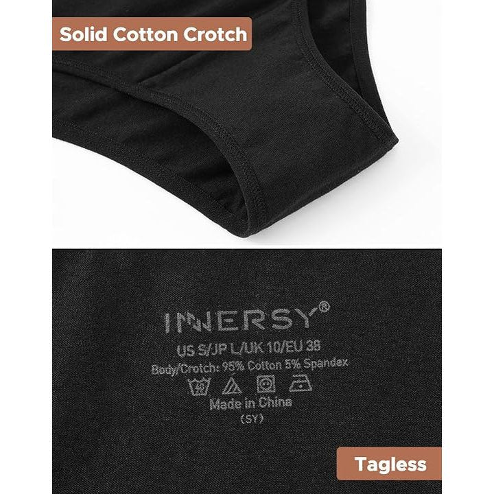 Women's Breathable Cotton Cheeky Underwear Stylish Hipster Panties 6-Pack XL - Just Closeouts Canada Inc.X004BTSLSF