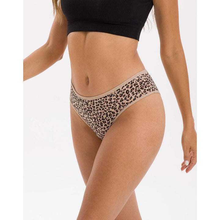 Women's Cocoa Cotton Cheeky Hipster Underwear, 6-Pack, XS - Just Closeouts Canada Inc.X004BTR5B9