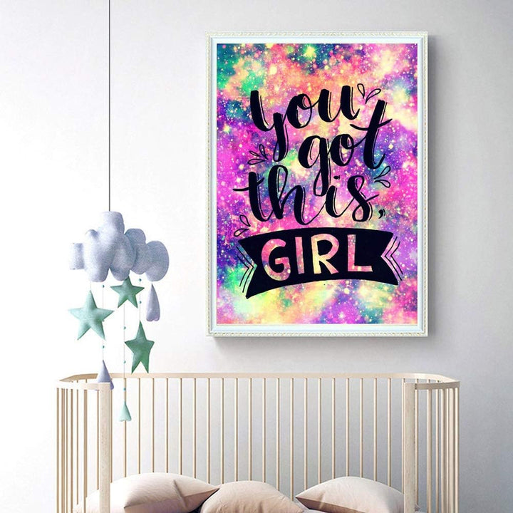 You Got This Girl 5D Diamond Painting Kit, 30 x 50 cm - Just Closeouts Canada Inc.X0042SGK5V