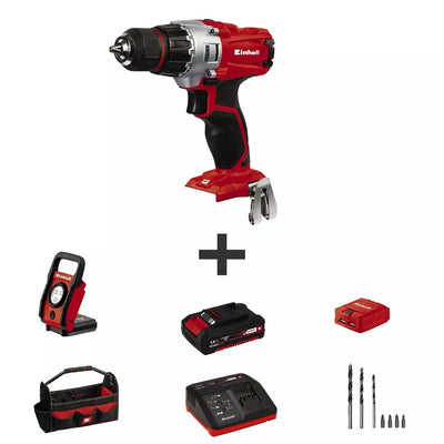 Einhell 18-Volt Cordless Drill / Driver Kit (w/ 1.5-Ah Battery and Fast Charger with accessories) - Just Closeouts Canada Inc.810000340002