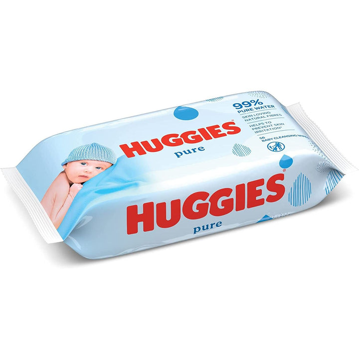 Huggies Baby Pure Wipes, 56ct - Just Closeouts Canada Inc.5029053550039