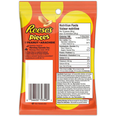 Reese's Pieces Peanut Peg Bag, 104g - Just Closeouts Canada Inc.