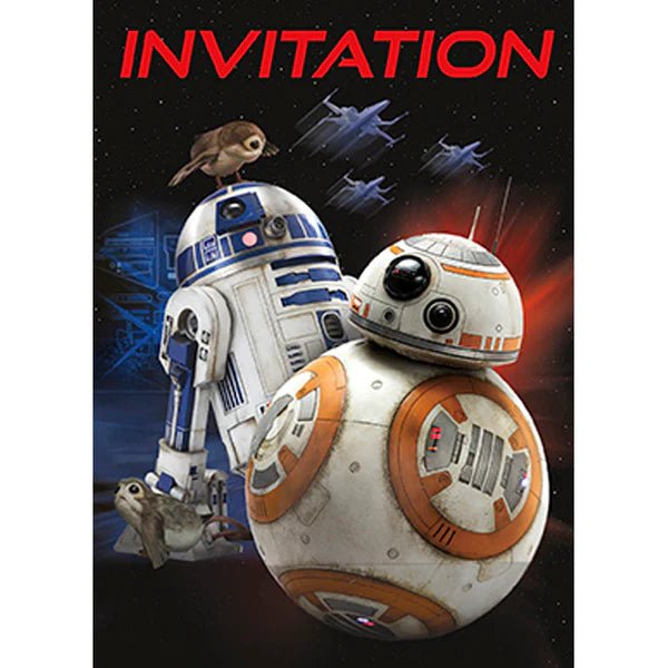 Star Wars Episode VIII Invitations With Envelopes 8ct - Just Closeouts Canada Inc.011179594245