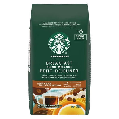 Starbucks Breakfast Blend Ground Coffee, 340g - Just Closeouts Canada Inc.00762111008343
