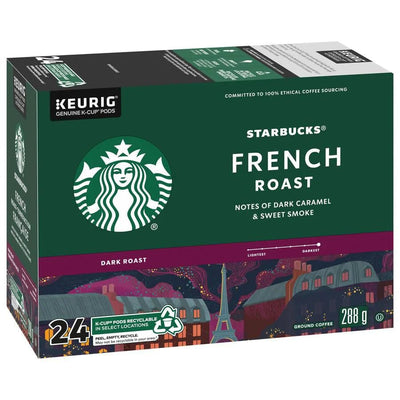 Starbucks French Roast K-Cup Pods, 24ct - Just Closeouts Canada Inc.762111282026