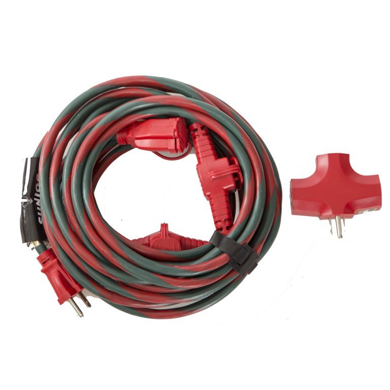 Sun Joe Indoor/Outdoor Extension Cord | 25-Foot | Cord Connect Adapter - Just Closeouts Canada Inc.842470102941